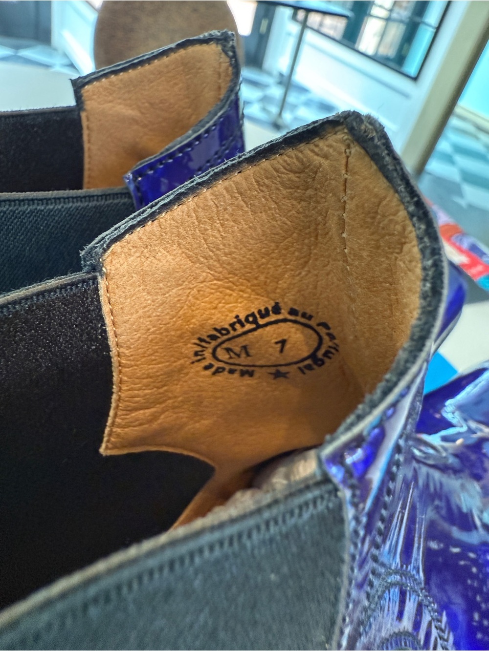 John Fluevog Executor Rigas Chelsea Boots Size 7M - Picture 10 of 14